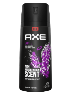 Excite Deodorant Body Spray Front