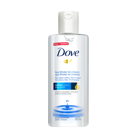 Agua Micelar | Para limpiar y remover maquillaje | Dove