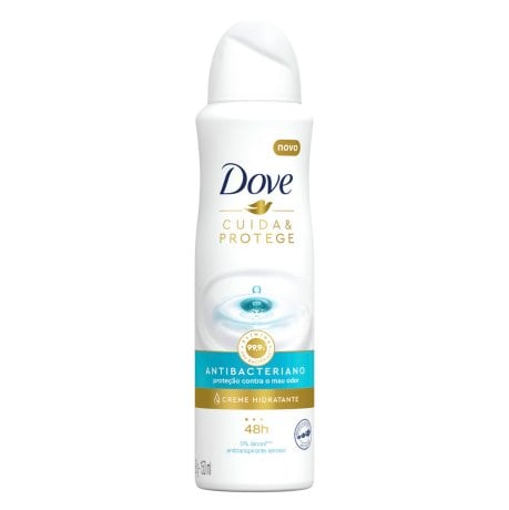 Desodorante Antitranspirante Aerosol Dove Cuida & Protege Antibacteriano 150ml