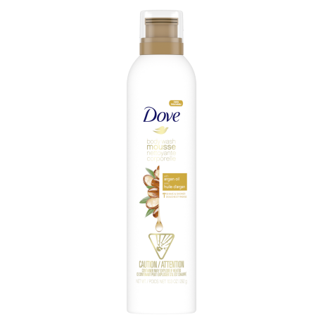 Dove Body Wash Mousse with Argan Oil 292g