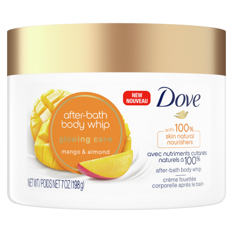 Glowing Care Mango & Almond After-Bath Body Whip Front