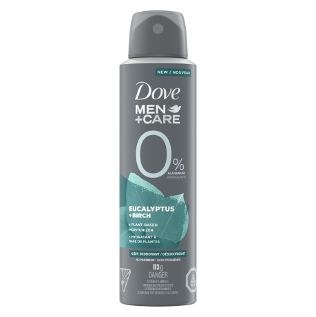 PNG - Dove Men+Care Deodorant Spray Eucalyptus & Birch 113 GR