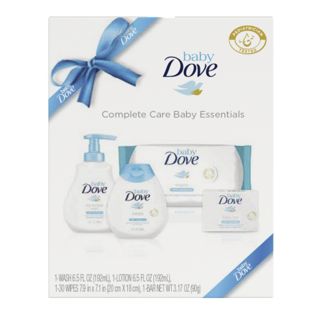 Baby Dove Set de regalo Complete Care Baby Essentials 4 artículos