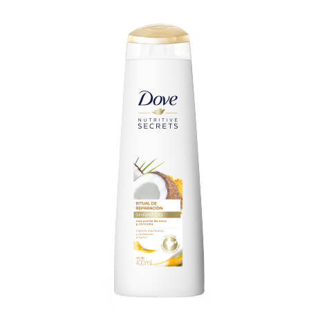 Dove Shampoo Nutritive Secrets Ritual de Reparación 400ml