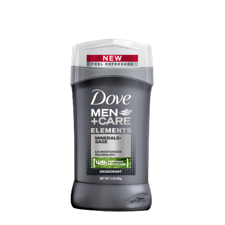 Dove Men+Care Elements Minerals + Sage Desodorante en Barra 3.0oz
