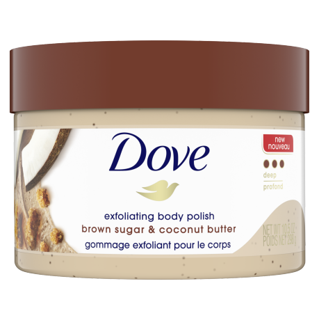 Dove Exfoliating Body Polish Brown Sugar & Coconut Butter 298g