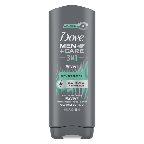 Dove Men+Care 3N1 Revive with Tea Tree Oil Body Wash