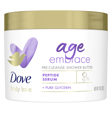 Dove Body Love Age Embrace Pre-Cleanse Shower Butter 10 OZ.
