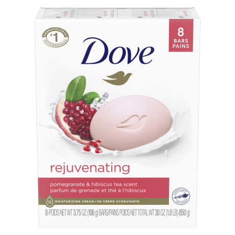 Dove Rejuvenating Beauty Bar 8 bar 3.75oz
