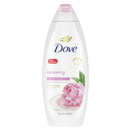 Renewing Body Wash with Peony and Rose Oil 22 oz