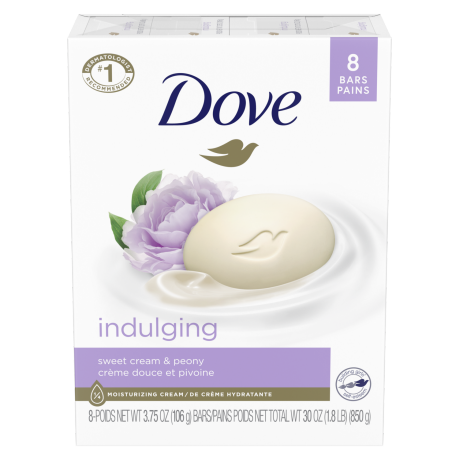 Dove Indulging Beauty Bar 8 bar 3.75oz