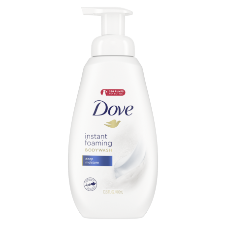 Dove Instant Foaming Body Wash Deep Moisture