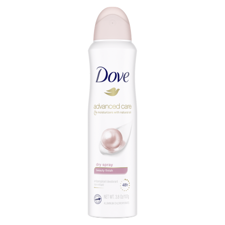 Dove Beauty Finish Dry Spray Antiperspirant 3.8 oz