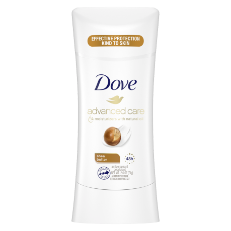 Dove Advanced Care Shea Butter Antiperspirant 2.6 oz