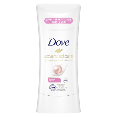 Dove Advanced Care Beauty Finish Antiperspirant 2.6 oz