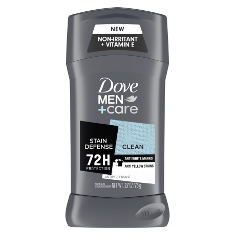 Dove Men+Care Stain Defense Clean Antiperspirant Stick 2.7oz