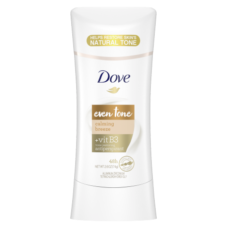 Dove Even Tone Antiperspirant Deodorant Calming Breeze 2.6oz