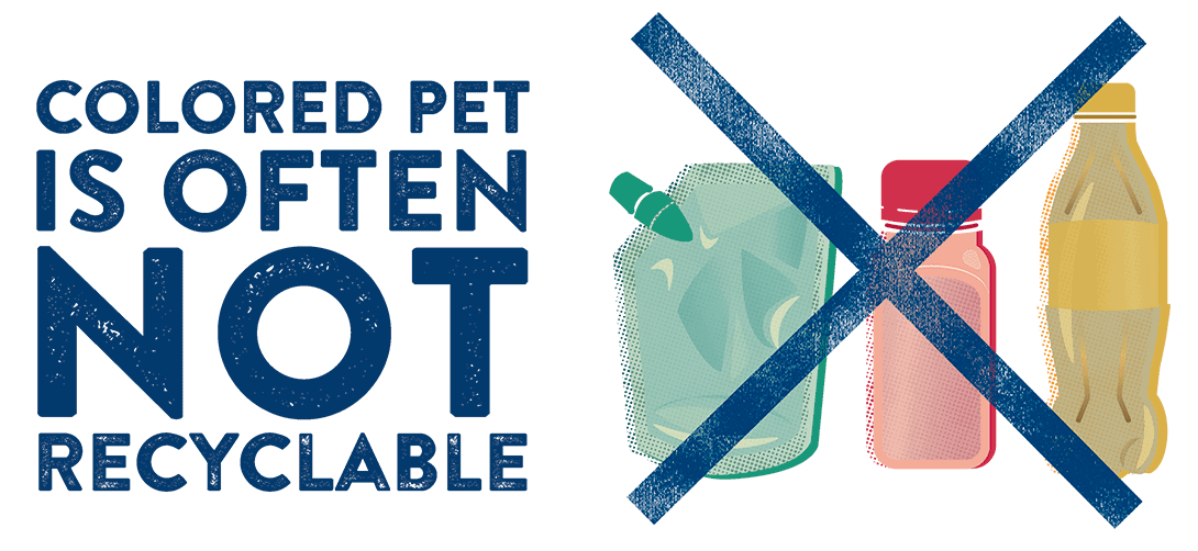 Colored Pet Plastics