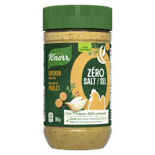 Knorr® Zero Salt Chicken Bouillon Front of Pack