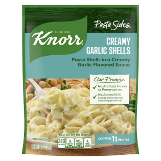 Knorr Creamy Garlic Shells