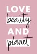 Logo da Love Beauty and Planet