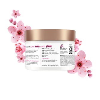 Back of body cream pack Love Beauty Planet Cherry Blossom & Tea Rose Body Cream