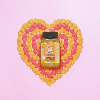 Love Beauty and Planet Citrus Crush Gummy Vitamins Texture Image