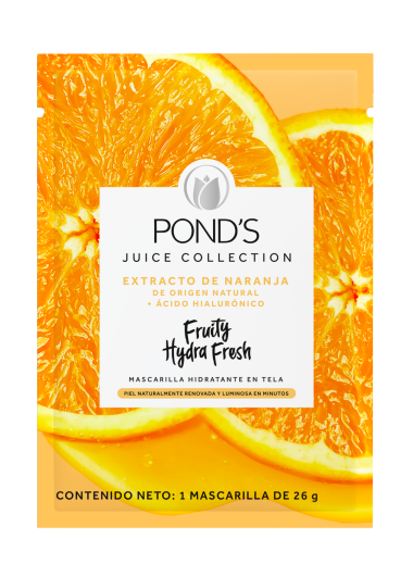 POND'S Mascarilla Facial Fruity Hydra Fresh Naranja