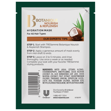 PNG - TRESemmé Hydrating Hair Mask Botanique Nourish and Replenish 1.5 oz